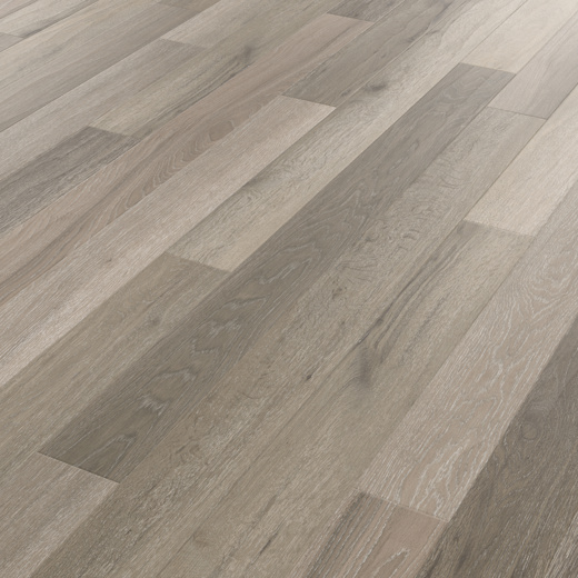 Castle Hill Ash dark grey lvt flooring laid at an angle