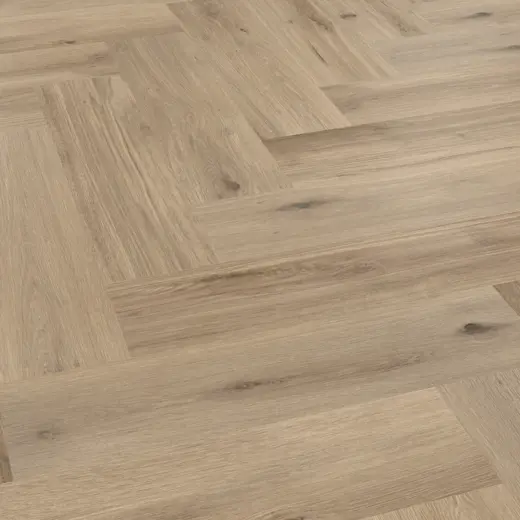 Van Gogh Canadian Urban Oak mid brown LVT flooring laid at an angle