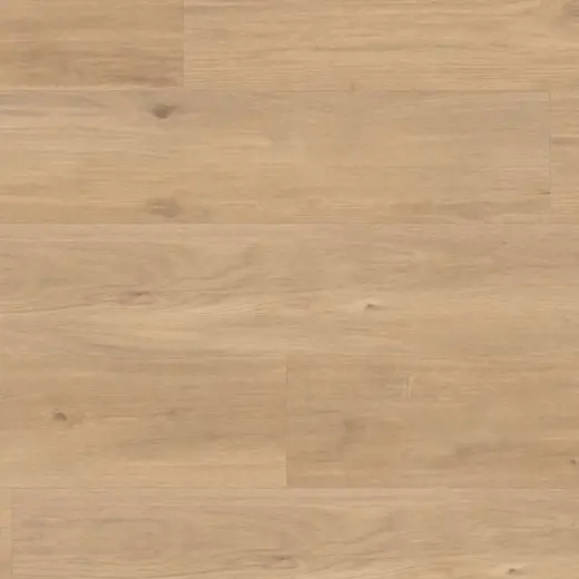 Van Gogh Canadian Nude Oak mid brown LVT flooring laid in a straight pattern